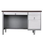 Corrosion Resistance Cam Lock 3 Drawers Steel Executive Desk for sale