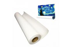 China 240gsm Aqueous Digital Matte Polyester Canvas For Inkjet Printer supplier