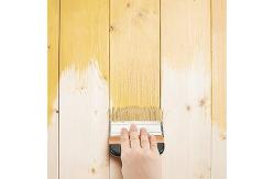 China Round 5 Pieces Chalk Paint Brush Reusable Smooth With Flat Tip supplier