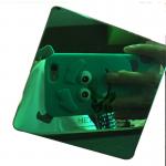 No.8 SS 304 316 Green Mirror Stainless Steel Sheet 8K Polishing 0.3mm Thickness for sale