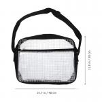 PVC Grid Clean Room Tool Bag ESD Adjustable Anti Static Cleanroom PVC Bag for sale