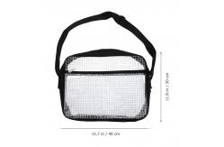 China PVC Grid Clean Room Tool Bag ESD Anti Static Adjustable Cleanroom PVC Bag supplier
