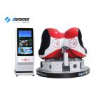 Commercial Virtual Reality Roller Coaster Simulator With Three Seats Cinema Equipment for sale