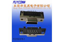 China 36 Pin SCSI Connector PCB Right Angle Female MDR Connector supplier