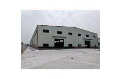 China Prefabricated Steel Structure Workshop Factory , Prefab Metal Garage Buildings supplier