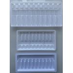 PET 1ml 2ml 5ml 10ml 10 Ampoule Tray Vacuum Forming Tray Customization for sale