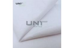 China Eco Friendly Woven Fusible Interlining Double Dot 100% Polyester Adhesive supplier