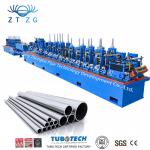 Metal Welded 415v Stainless Steel Tube Mill Round To Square Pipe Machine for sale