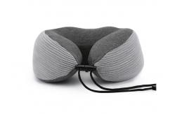 China Camping Airplane Memory Foam Neck Support Pillow Therapeutic Super Soft Cushion supplier