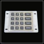 Waterproof Metal Backlit Numeric Keypad Light Transmitting LED Light Emitting Keypad