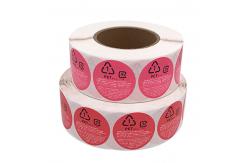 China PE Printing Private Tamper Seal Label For Skin Care Lipstick supplier