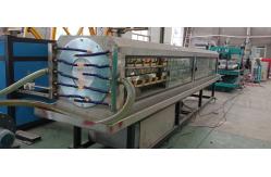 China Single Wall Corrugated Pipe Extrusion Line PE Plastic Washing Machine supplier