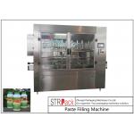 Linear 8 Heads Auto Liquid Filling Machine For Chemicals / Fertilizer / Pesticide for sale