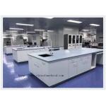 Customized Chemistry Lab Furniture / Laboratory Working Table With Water Cabinet