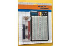 China 1660 Tie Point ABS Material 20AWG - 29AWG Breadboard And Wire Kit supplier