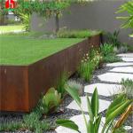 1SGS 000mm*1.6mm*100mm  Galvanized Corten Steel Border Edging Corten Lawn Edging for sale