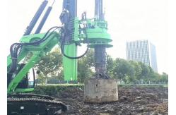 China 220kNm 51m Construction Hydraulic Pile Machine Earth Auger Borehole Drilling Machine supplier