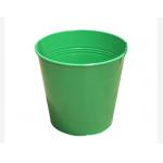 ISO Decorative Metal Buckets Household Cleaning Galvanized Pail With Handle for sale