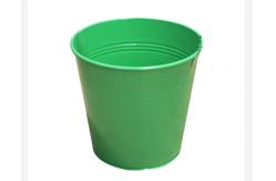 China ISO Decorative Metal Buckets Household Cleaning Galvanized Pail With Handle supplier