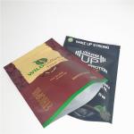 Matte Aluminum Foil Coffee Packaging Bags with Customized Logo and Valve for sale