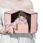 Varnishing Magnetic Magic Cube Double-Door Openning Gift Box for Customized Surprises for sale