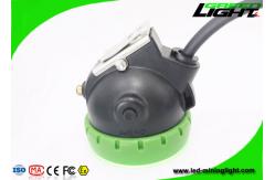 China 1.67W 10000lux LED Mining Hat Lamp 6.6Ah Rechargeable Miners Light supplier
