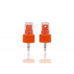 18/410  Orange Color Fine Mist Sprayer Pump Plastic Customized for sale