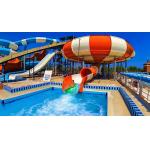 Water Park Swimming Pool Fiberglass Aqua Spiral Tube Slide for sale