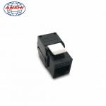 PC Material Tool Free Keystone Jack CAT6A RJ45 Module Customized Color for sale