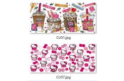 China Medium Peel Strength CMYK White UV DTF Cup Transfers Stickers Scratch Resistant supplier