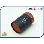4c Print 157gsm Coated Paper Canister Packaging Waterproof for sale