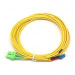 SC APC to LC UPC SM Duplex Fiber Optic Patch Cord for High-Performance Network Solutions for sale