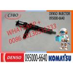 High Quality Diesel Fuel Injector 095000-6640 Common Rail Injection Nozzle 6251-11-3200 For KOMATSU SAA6D125E-5 for sale
