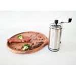 Rotable Pull Rod Stainless Steel Salt Pepper Grinders  for Gourmet Cooking for sale
