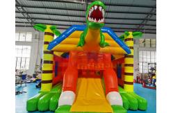 China Mini Dinosaur Bouncer Inflatable Bounce House With Slide supplier