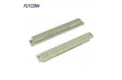 China 2.54mm Pitch Connector Female DIN41612 Eurocard Connector With Vertical Terminal supplier