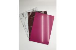 China Custom Metallic Silver ACP Sheet , Anodized PVDF Coated Aluminium Sheets supplier