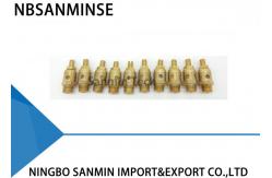 China Pneumatic Parts Exhaust Muffler Throttle Valve Pneumatic Silencer Brass Fitting supplier
