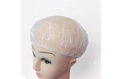 China Eco Friendly Disposable Plastic Hair Caps ,  Disposable Bouffant Caps Single use supplier