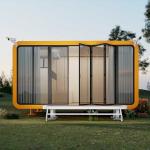 Transport And Load Frame Container Prefabricated Luxury Large Space Capsule House Container