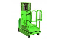 China Long Life Small Aerial Electric Order Picker Warehouse Picking Up Equipment supplier