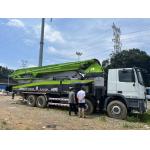Used/second-hand Zoomlion Benz Chassis 56m 2013 Year Concrete Pump Truck