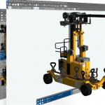 PLC Control System Steel Boom Lifter for Heavy-Duty and Versatile Applications