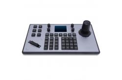 China RS422 PTZ Keyboard Controller LCD IP Joystick Controller for PTZ camera supplier