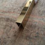 U Slot Decorative Stainless Steel Tile Trim 201 304 Mirror Color Finish for sale