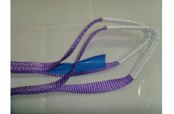 China Large Capacity Polyester Flat Webbing Sling 1 Ton Environmental Friendly supplier