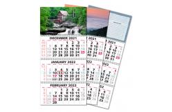 China Personalized Calendar Printing Services Custom Logo Printed 12x18 Desk Top Table supplier