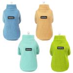 Customizable Label Winter Cotton S-XXL Dog Sweater With Zipper