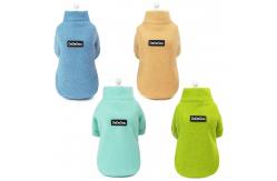 China Customizable Label Winter Cotton S-XXL Dog Sweater With Zipper supplier