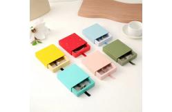 China Recyclable Custom Printed Paper Box Varnishing Paper Drawer Gift Box supplier